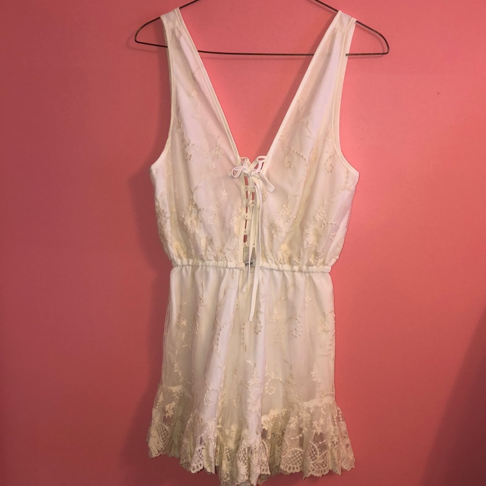 Lace romper